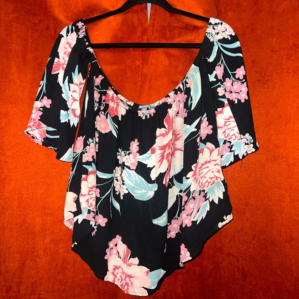 Charlotte Russe off the shoulder top
